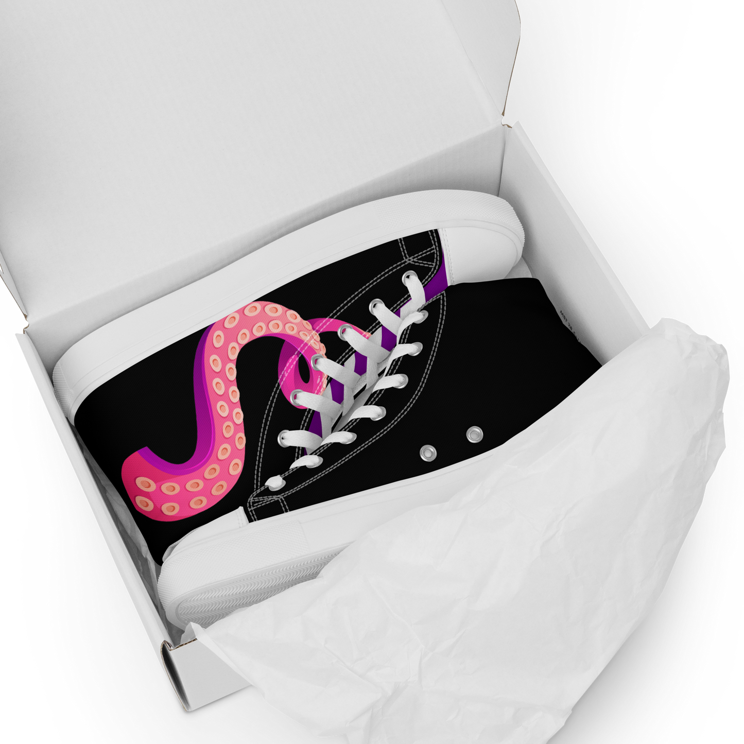 Women’s high top canvas shoes